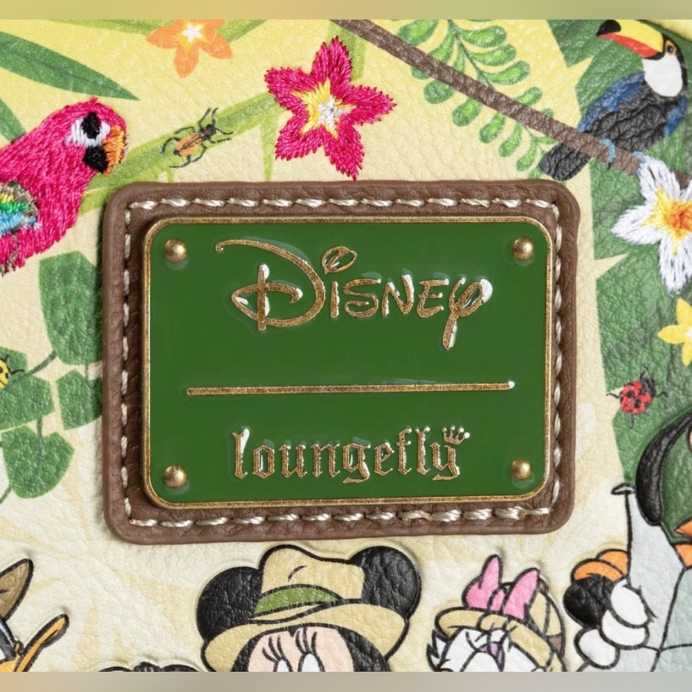 Loungefly Disney rare & sold out Mickey & Friends Jungle Safari Backpack - Picture 9 of 11